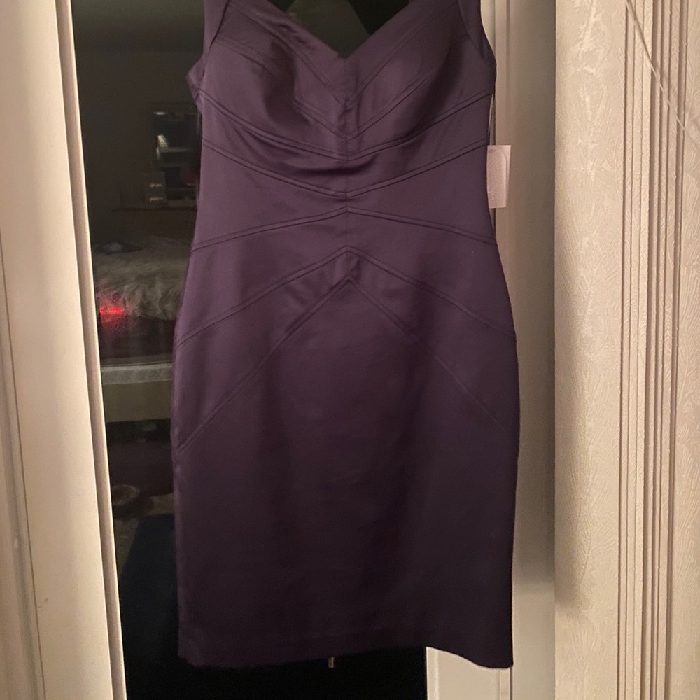 Jessica Simpson navy blue cocktail dress